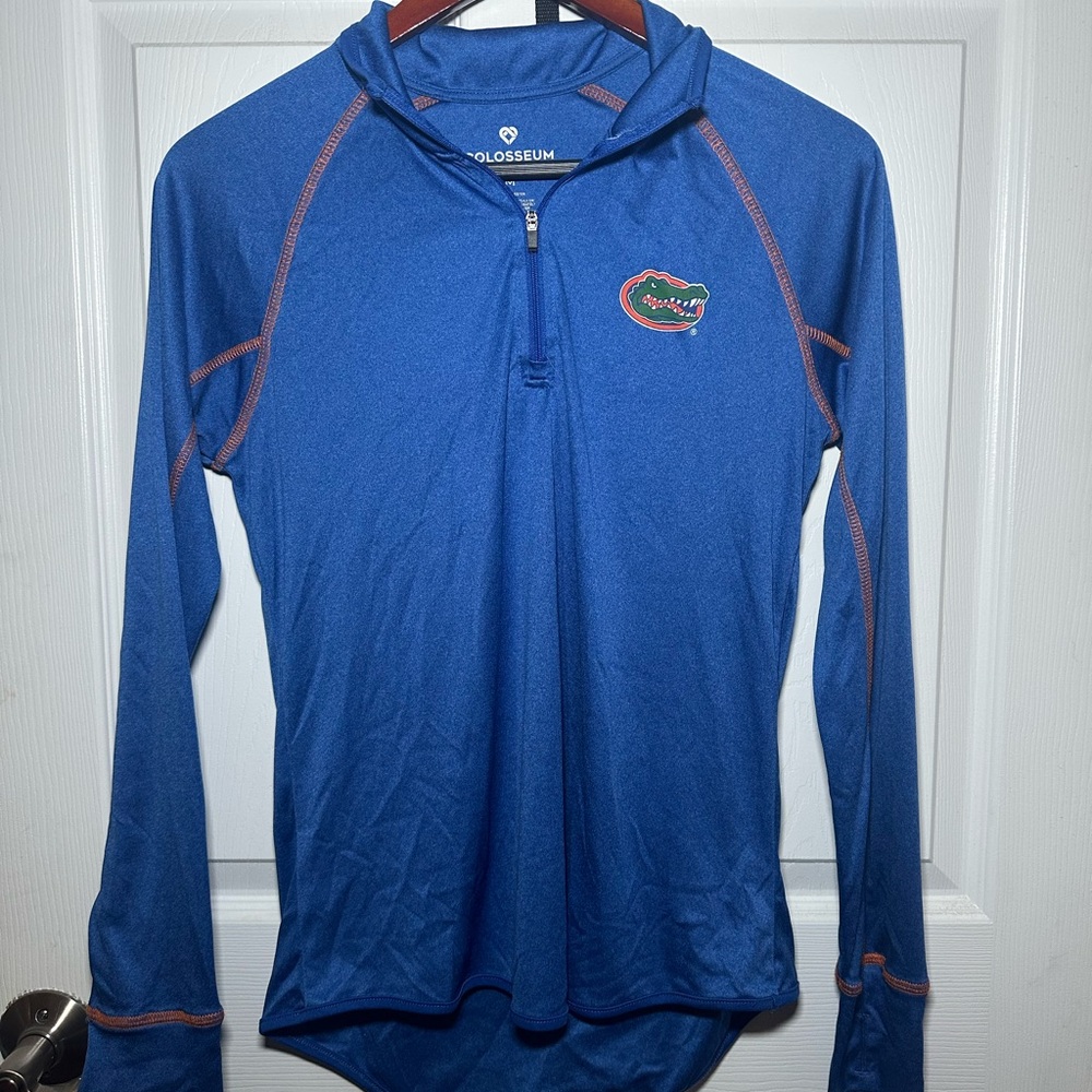 Gators Blue Long Sleeve Half Zip